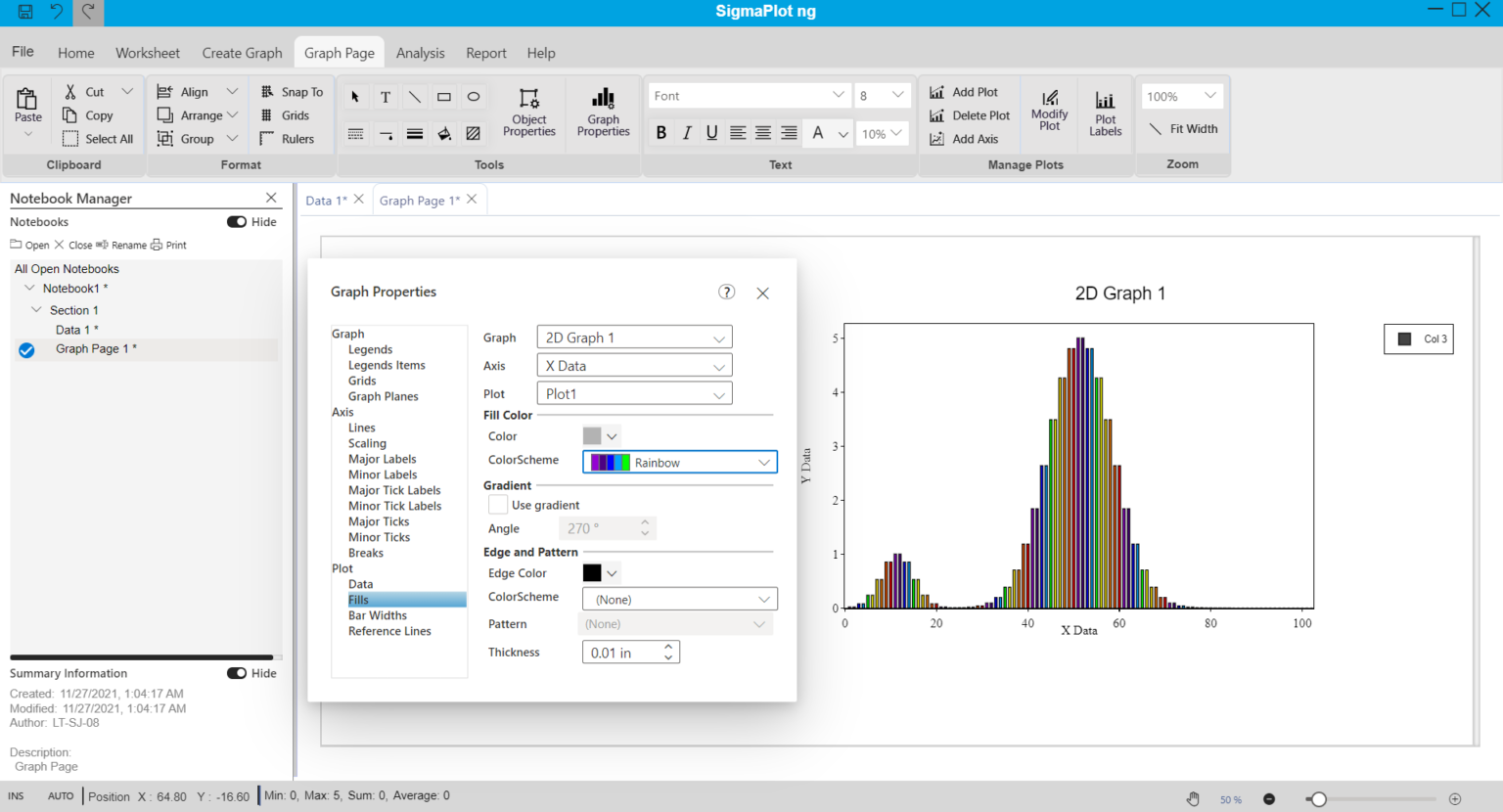 SigmaPlot NG Foundation software Grafiti - Adalta Rivenditore Unico per ...